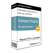 Compare Products for osCommerce
