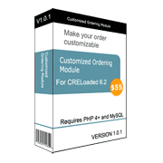 Customized Ordering Module for CRELoaded