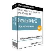 Extended Order ID Module for osCommerce