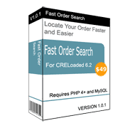 Fast Order Search for CRE Loaded
