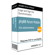 phpBB3 to osCommerce Bridge Module